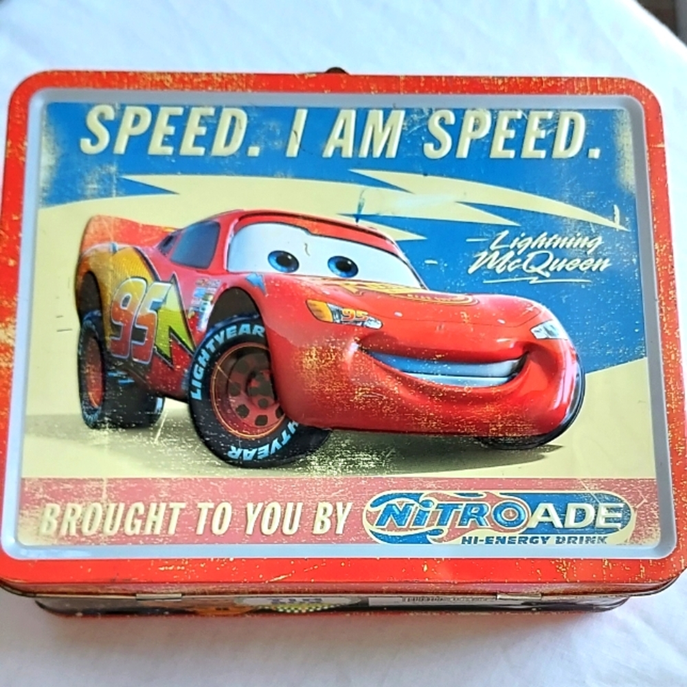 Disney Cars lunch box.